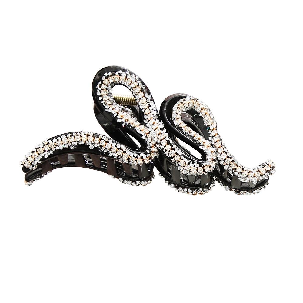 

Готический дизайн змеи Стразы Зажим для волос Металлический Роскошный Краб для волос Изысканная Заколка Заколка для волос для Женщин Девушек Аксессуар на Хэллоуин