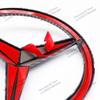 Autoaufkleber Für Mercedes Benz 188MM 210MM ABS Auto Frontgrill Abzeichen Aufkleber Decal Abdeckung Emblem Zubehör Für Mercedes Benz AM