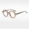 Marken Design Japanischer Stil Runder Vintage Rahmen Myopie Brille Sehstärke Photochrome Anti Blaulicht Damen Weitsicht Brillen
