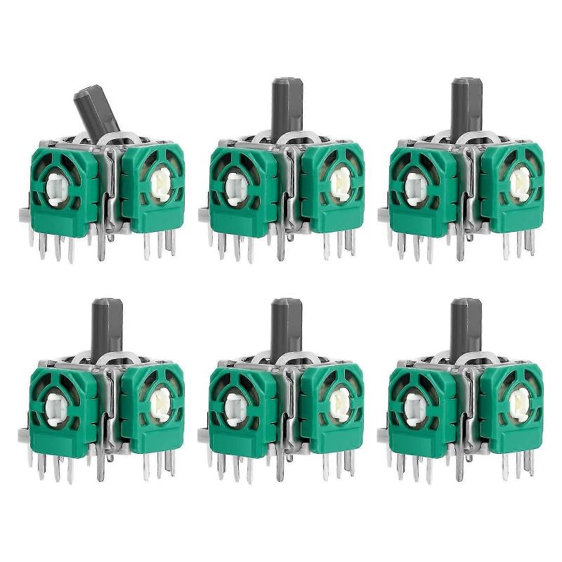 3D Joystick Module, 6pcs 3D Analog Joystick for PS4 Dualshock 4 Xbox One Controller Xbox Elite Wireless Controller