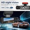 M8 Car Driving Recorder 1080P DVR Wide-angle 2-record HD Night Vision Driving Recorder Suction Cup 2-lens Car Front Inside Video