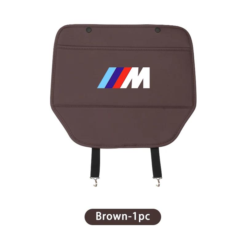 Car Sticker Hot 2025 Car Seat Back Anti Kick Protective Pad Cover Anti-Scratch Mat For BMW Performance M3 M5 F25 F26 F15 F16 E60