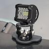 No Drill Hood Mount Bracket For LED Work Light Bar Universal Clamp Holder Ditch Pods Light For Car Truck SUV Offroad Accessories