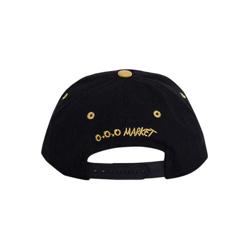 OOOMARKET Biscuit Cap (black)