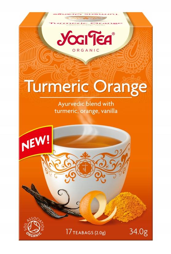 KURKUMA ORANJE BIO THEE (17 x 2 g) 34 g - YOGI TEA