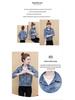 Women's Slim-Fit Versatile Vintage Denim Jacket - Korean Style for Spring/Autumn 2025