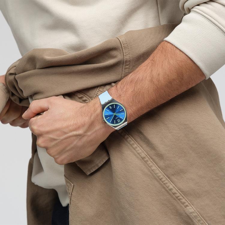 SWATCH Unisex Blue Watch SYXS156 SYXS156