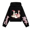 Kids Casual Fashion American Flag Printed Long Sleeve Hooded Sweatshirt