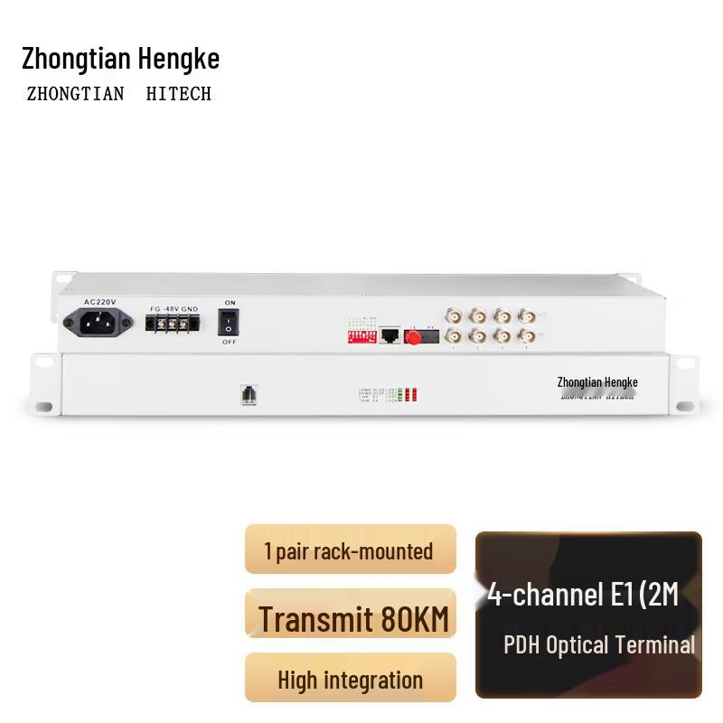Multi-function PDH Fiber Optic Transceiver