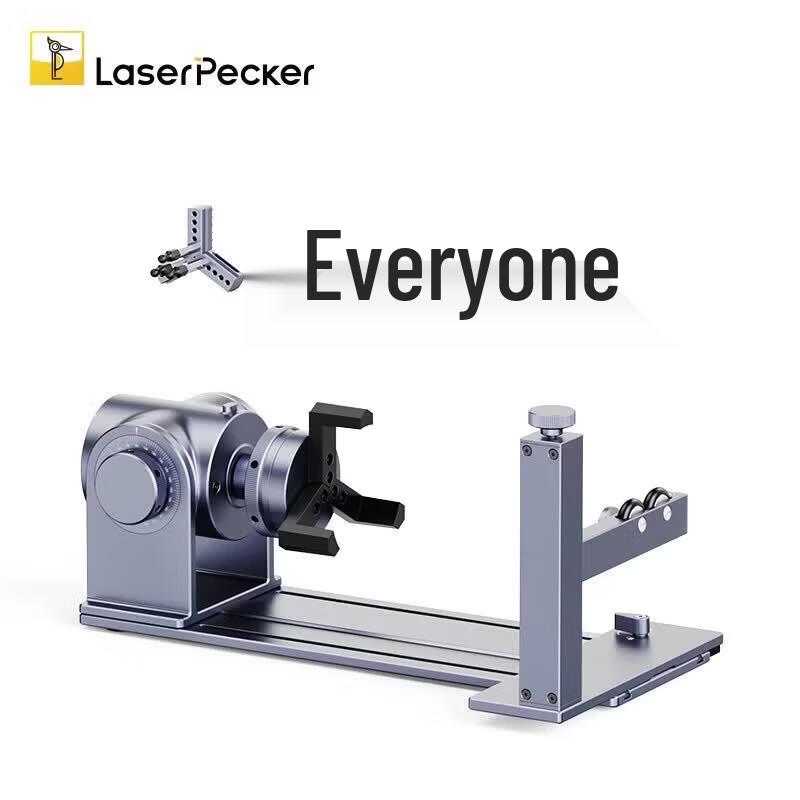 LaserPecker Rotary Attachment for L4/L5 Laser Engraver CN plug (adapter included) 10