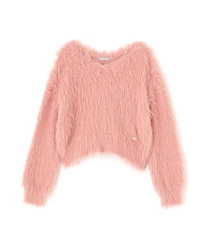 

Jill by Jill Stuart Brushed Long Shaggy Knit (Pink/Free Size)