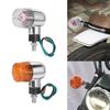 Retro Mini Turn Signal Lamp Indicator Compact Size Simple Wiring Universal Compatibility For Small And Cruiser Motorcycles