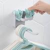 Self-adhesive Hooks, Coat Racks, Coat Racks, U-shaped Folding Clothes Rack, Double Row, Wall Storage Hooks.