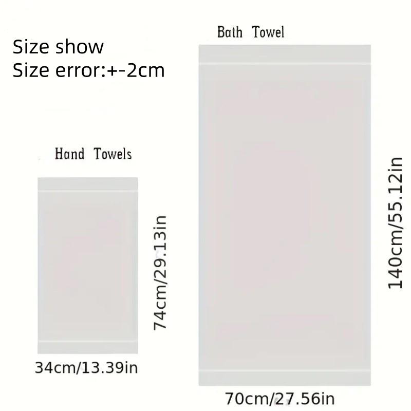 Bamboo Fiber Towel Set Super Absorbent Hypoallergenic Quick Dry Face Bath Towel Antibacterial Sauna Spa Linen for Sensitive Skin