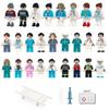 Doctor & Nurse Hospital Scene Building Block Figures Toy Set M8001/M8074
