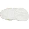 Crocs Classic Clog Versatile Comfortable Low-Top Walking Shoes Baby Shoes White 211584-0WV