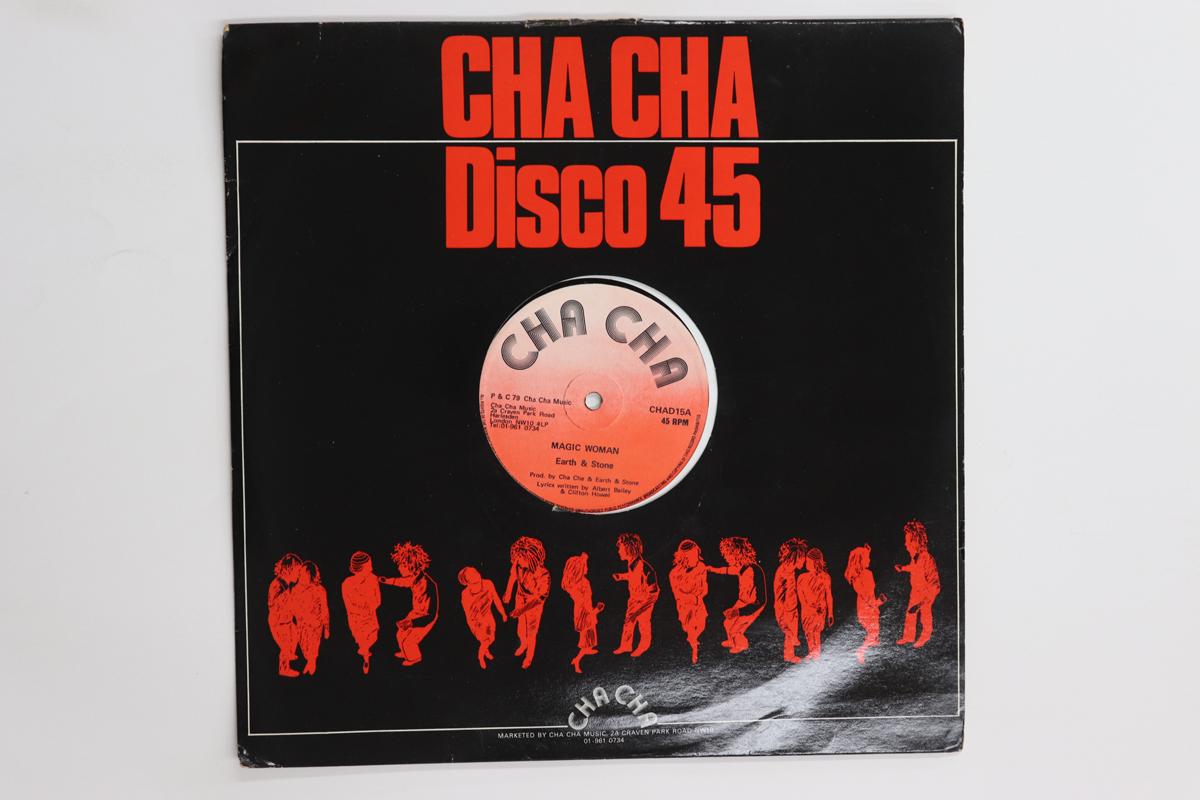 

12inch Record EARTH STONE Slave Driver Magic Woman CHAD15 CHA CHA 1979 UK Reggae Ska Dub Used