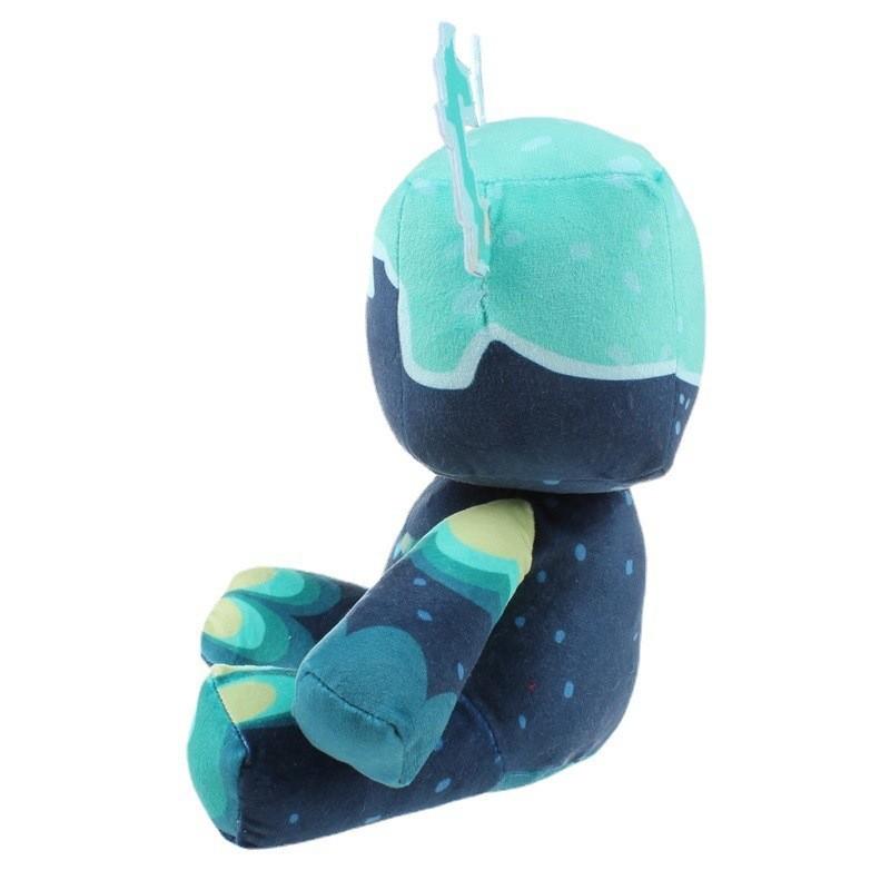 25cm My World Kawaii Plush Toy Warden Doll Crystal Super Soft Anime Plushie Creeper Toys for Children Kids Christmas Gift