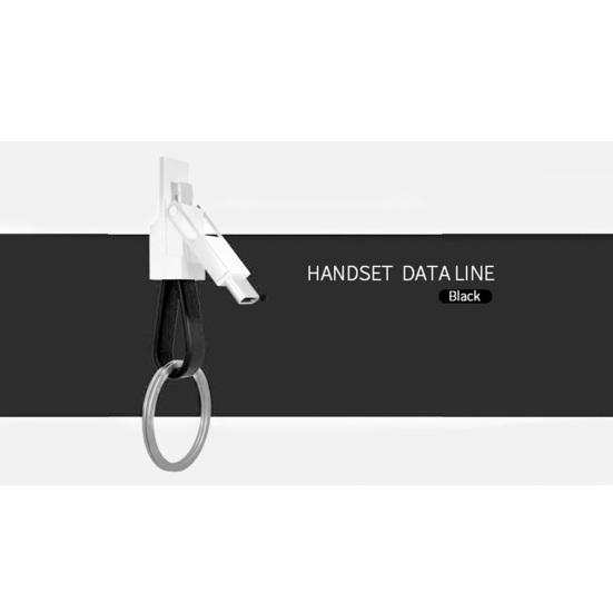 Breloc magnetic 3 în 1 Cablu de încărcare de date Micro USB tip C pentru iPhone Android
