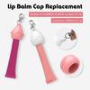 Soft Cartoon Keychain Lipsticks Cover Hygienic Silicone Makeup Tool Portable Beauty Essential For Girls