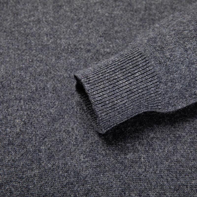 Men's 100% Pure Wool Turtleneck Sweater