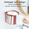 Bathroom Perforated Wall Hanging Shelf Rack Free Iron Bathroom Tissue Holder