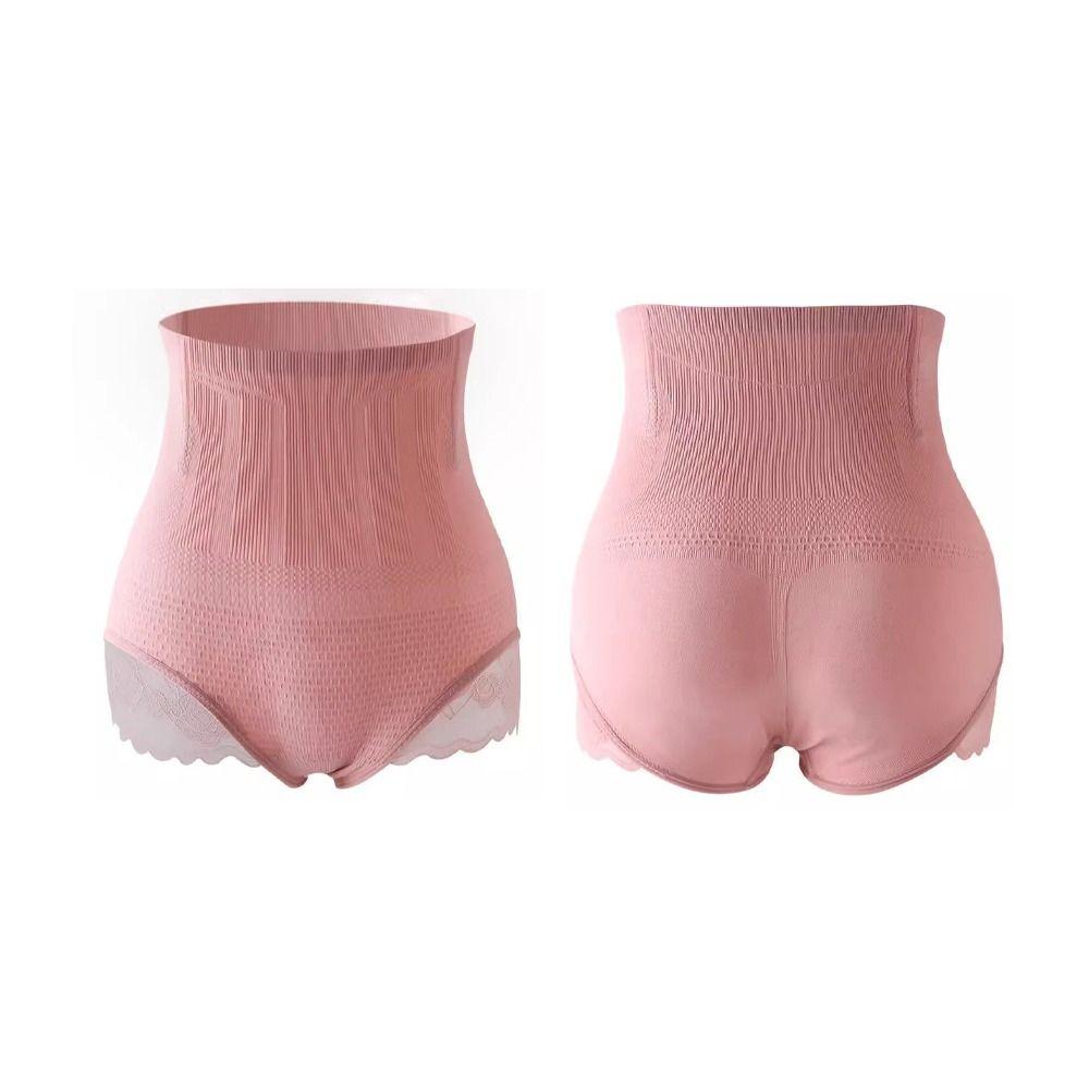 Elastic High Waist Postpartum Body Shaper Shapewear Large Size Seamless Underpants Waist Trainer Panties Butt Lifter Briefs Lady