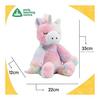 Early Learning Center Fluffy Animal Unicorn Stuffed Doll Baby Toy Infant Present Baby Gift 200680 Genuine Product