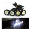 1 Pair 12V 15W Eagle Eye Auto LED Light Daytime Running Backup Car