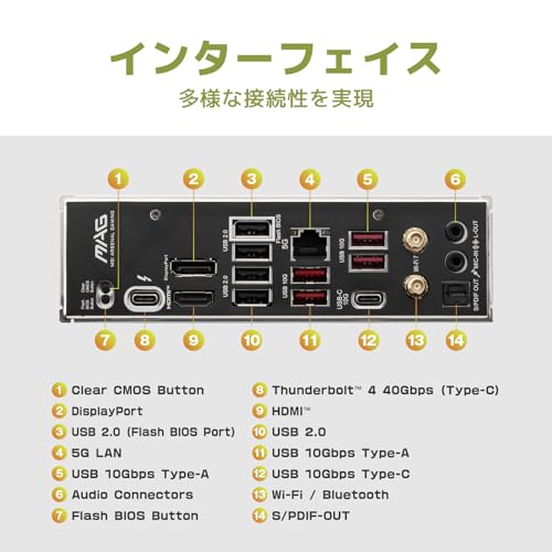 MSI MAG B860 TOMAHAWK WIFI ATX Motherboard MB6681