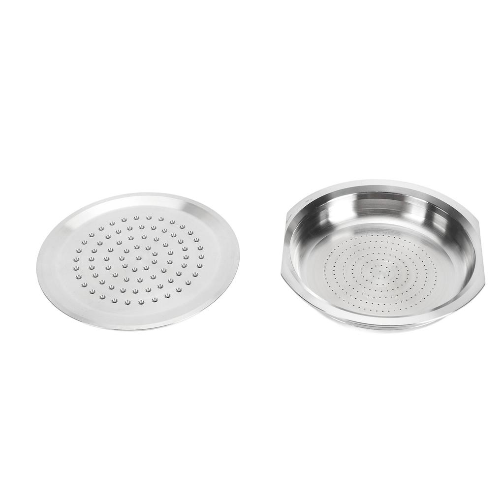 Reusable Coffee Pod 304 Stainless Steel Refillable Coffee Capsule Filter with Brush and Spoon for