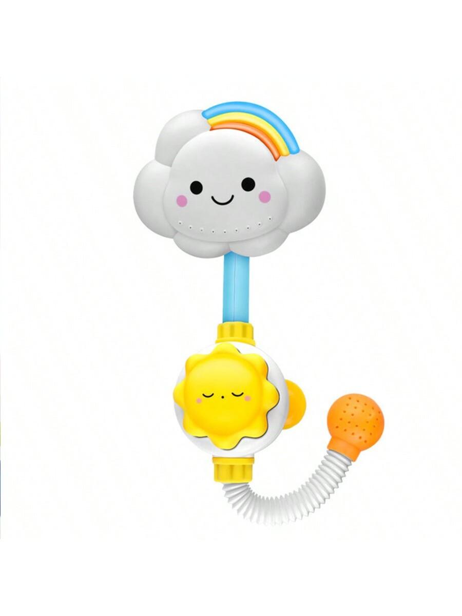 

1pcs Children s Bath Spray Sunflower Shower Press Water Summer Rainbow Cloud Shower Baby Bathroom Water Toy