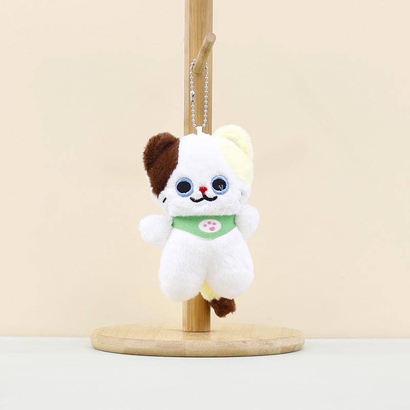 Adorable Mini Cute Cat Plush Toy Keychain Doll Soft Stuffed Animal Accessory
