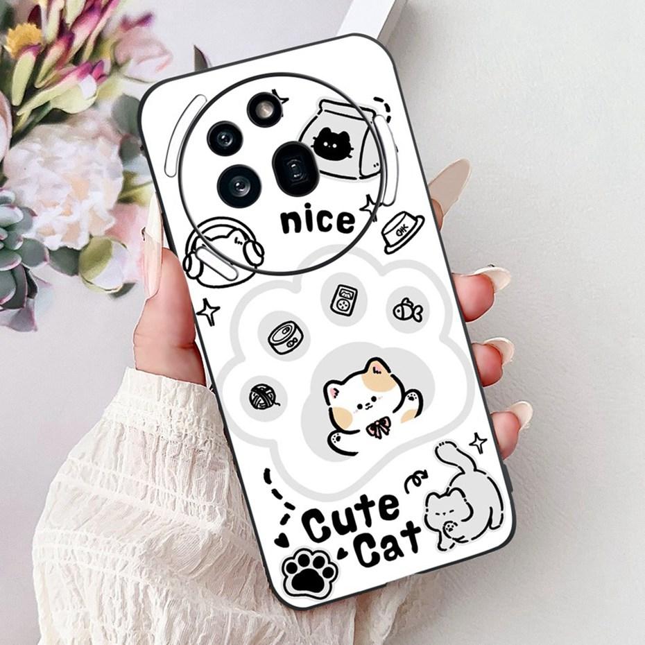 Cute Painting Phone Case For Nothing Phone (3a) Pro Soft Silicone TPU Back Cover For Nothing Phone3a 3a Pro Cases Bumpers