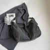 Große Tragetasche Damen Denim Schultertasche Unterarmtasche