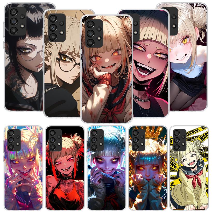 Himiko Toga My Hero Fashion Phone Case For Samsung Galaxy A17 A16 A14 A15 A13 A57 A56 A54 A55 A53 A37 A36 A34 A35 A33 A26 A24 A2