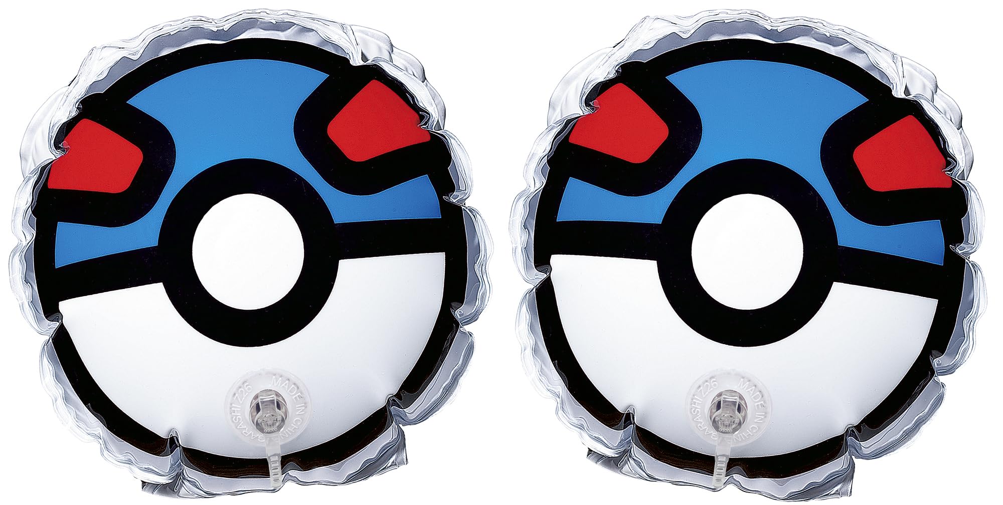 Igarashi Pokemon Arm Ring (Super Ball) 20 x 20 cm AHE-ARE [Easy and Quick Float Plug] New Valve Adopted