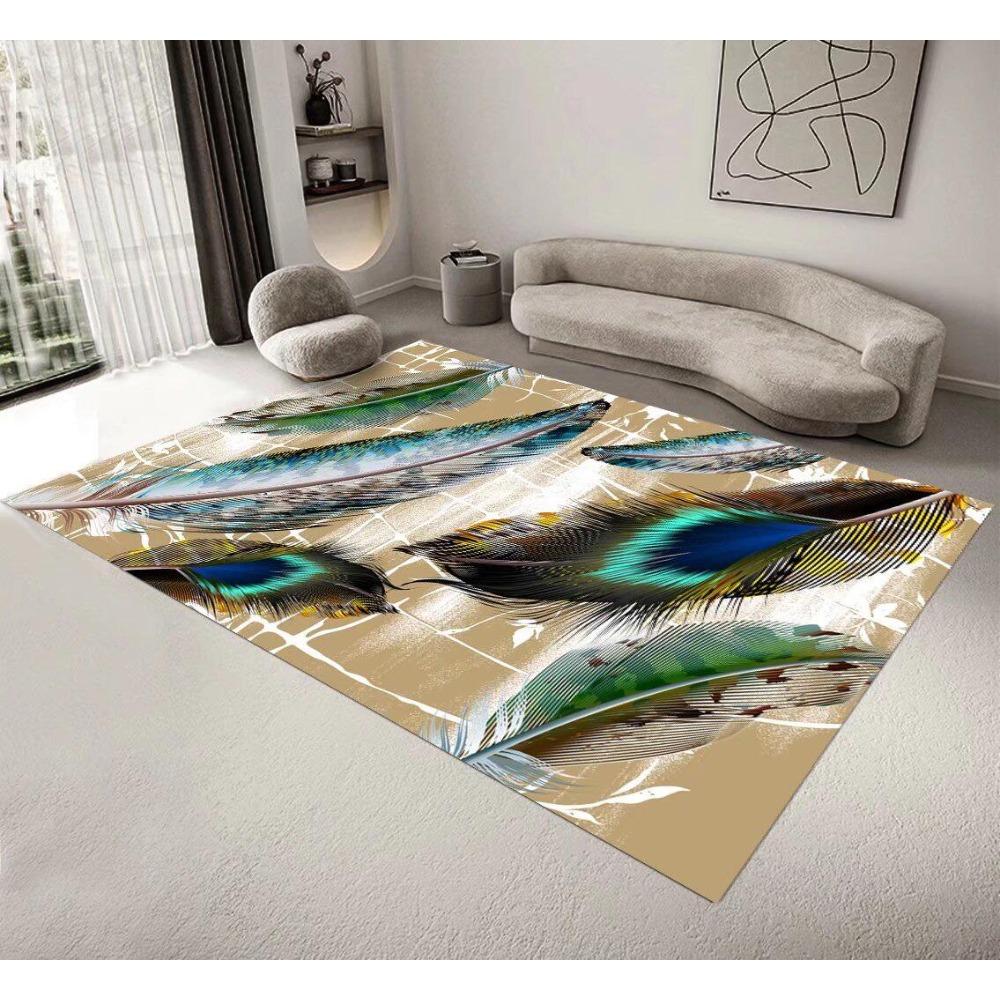 

Style Carpet Modern Style Living Room Coffee Table Rug Carpet Scandinavian Minimalist Bedroom Floor Mats 60*90cm