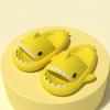 Cute Shark Slippers 4CM Platform Women Men Indoor Bathroom Slides Couples Summer Shoes Soft EVA Female Male Beach Flip Flops