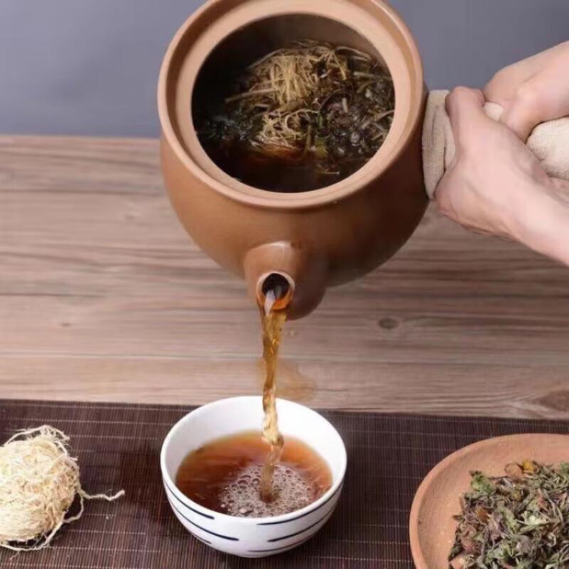 Wei Yi Unglazed Ceramic Medicinal Stew Pot