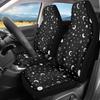 Pehede Car Seat Cover Moon Stars Planet Front for Cars, Easy To Tall Cover Set, Accessories Auto Trucks Van SUV,2 Packs
