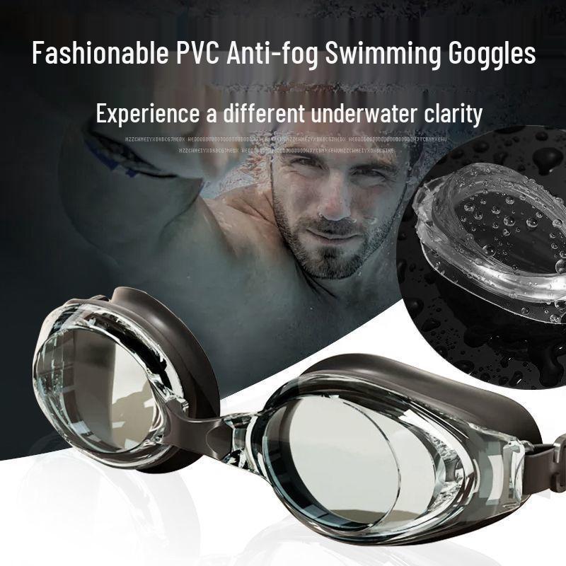 High-Definition Anti-Fog Waterproof Swimming Goggles for Men & Women - Professional Diving Gear