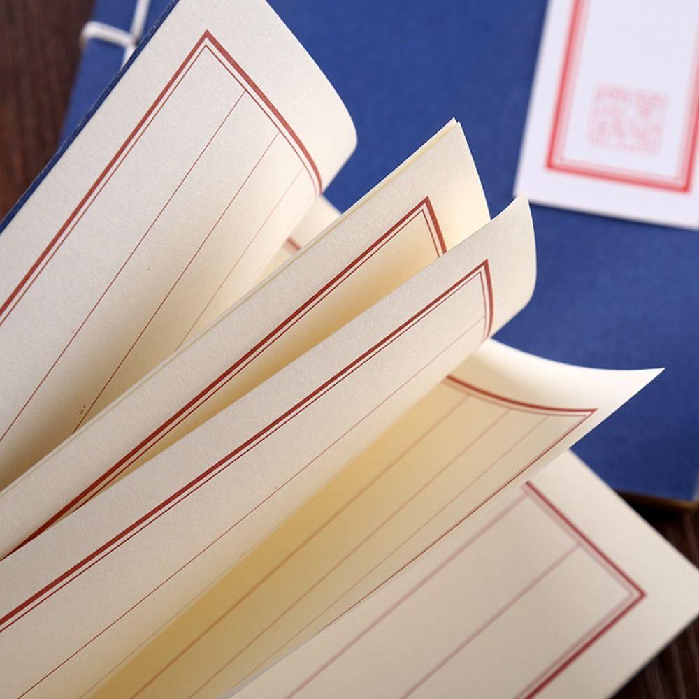 Kraft Paper Antique Calligraphy Note Book Xuan Paper Thread-bound Notebook Calligraphy Beginner
