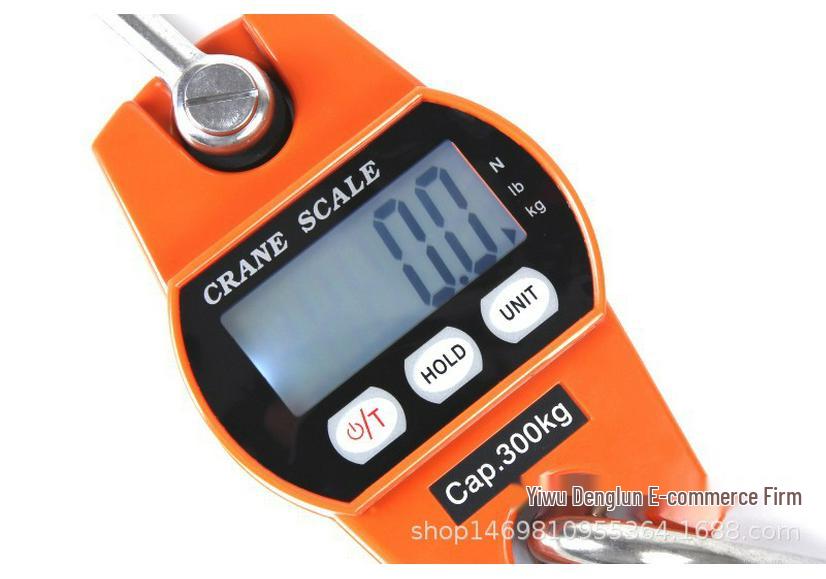 300kg Industrial Crane Hook Scale - ABS Metal Hanging Scale