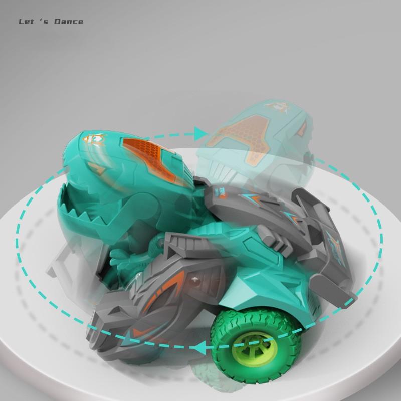 Kouzlo Děti Dino Auto Posuvné Transformace Kluci Dárky Hračka Setrvačná deformace Dinosaurus Auto Auto