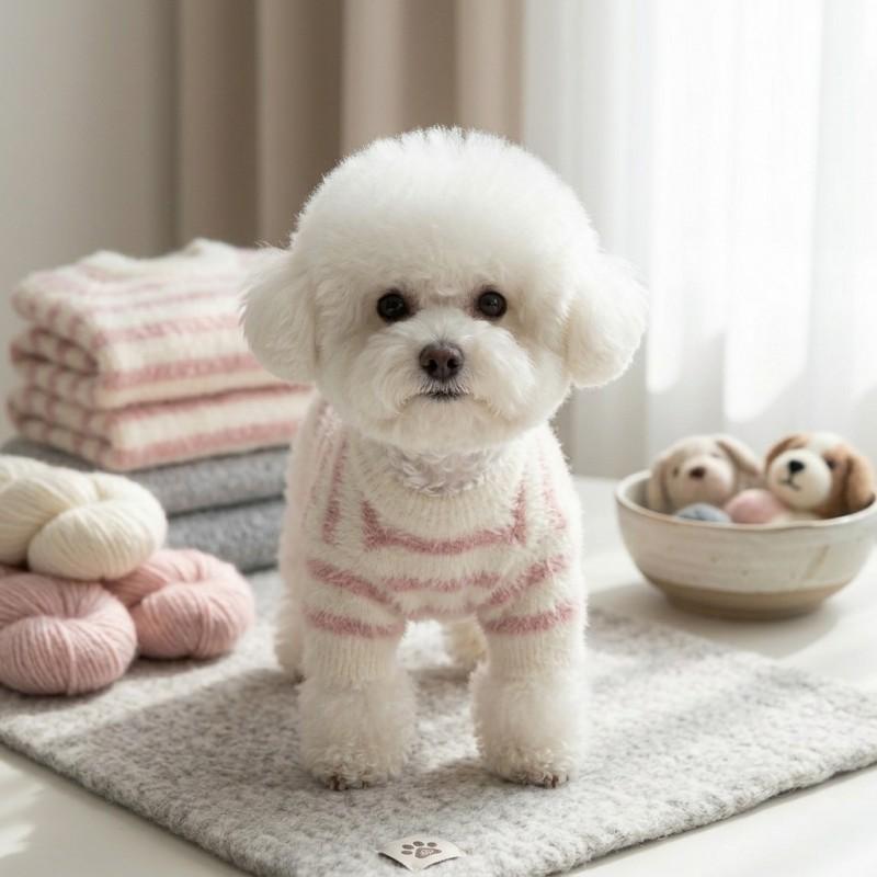 Warm Pet Sweater Small Dogs Winter Christmas Costume Cozy Fleece Pullover Bichon Frise Poodle XS To XL