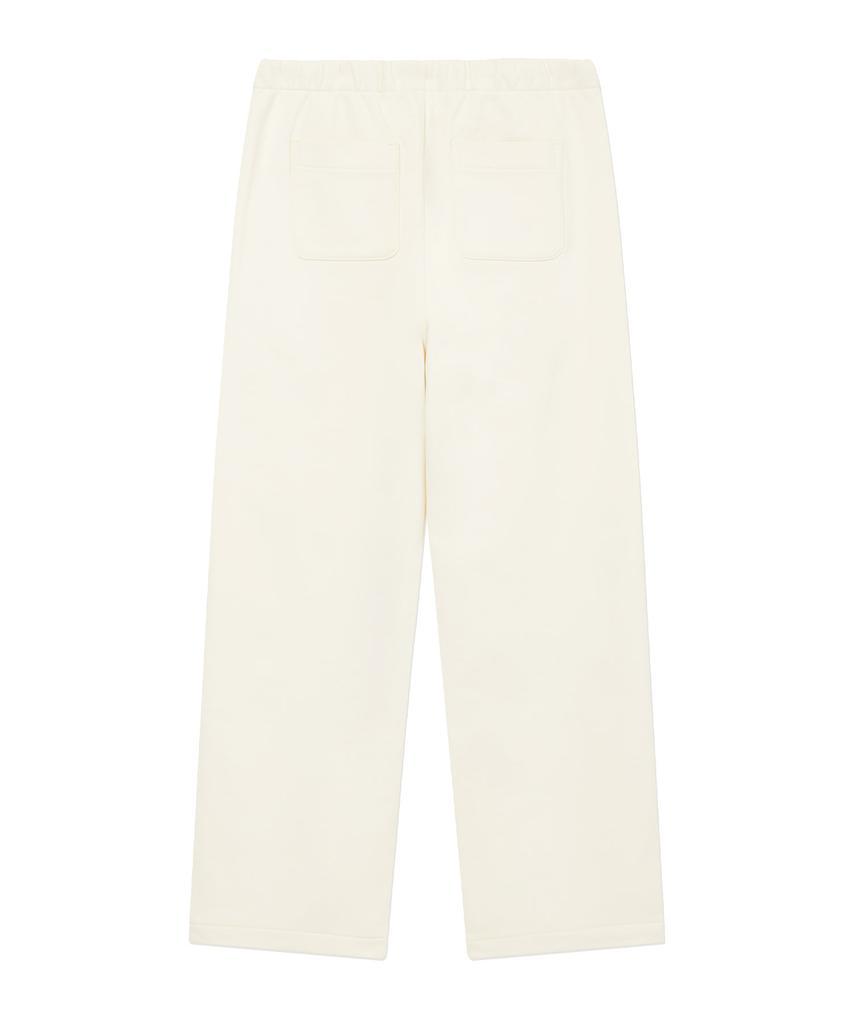 COVERNAT WOMAN Straight Sweatpants Ivory
