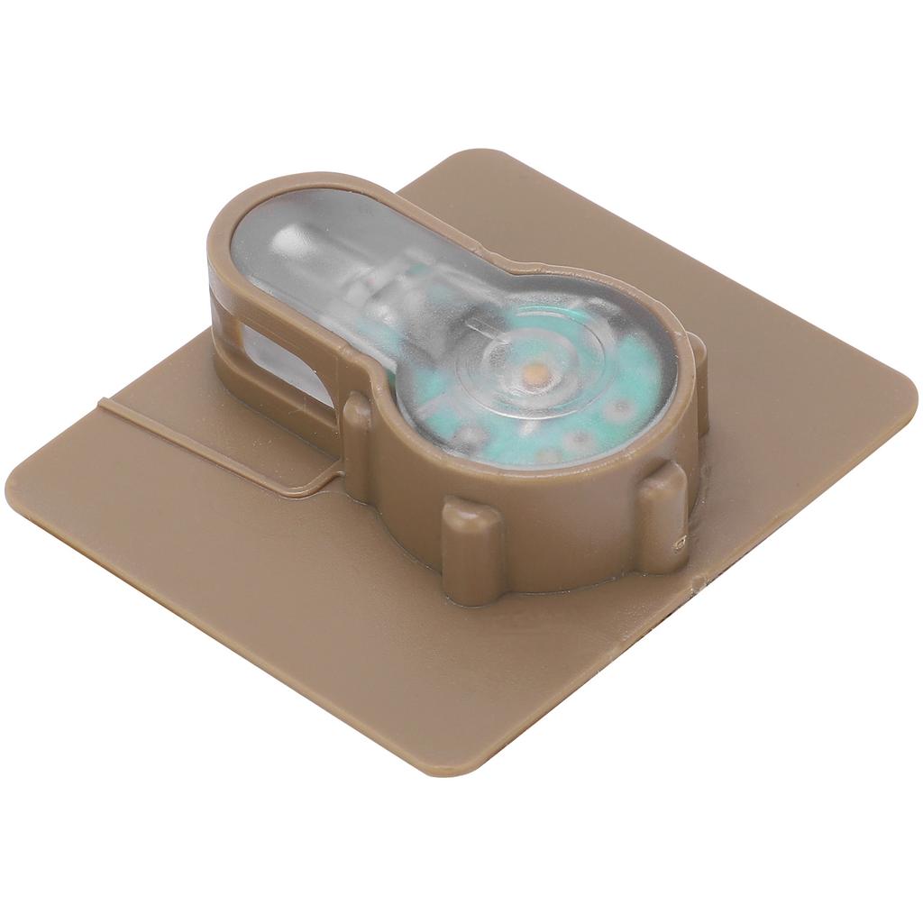 Signal Light Molle Waterproof Military Hunting Vest Helmet Safety Light with Hook and LoopMud Color Bottom Blue Light