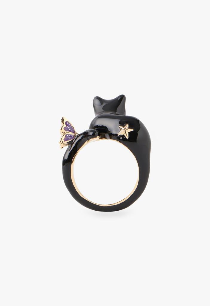 Black Cat Motif Ring SAMR0780LLXD [Anna Sui]