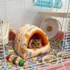 Semi Closed Hamster Warm Nest Thickened Rabbit Sleeping Nest  for Hedgehog Chinchilla